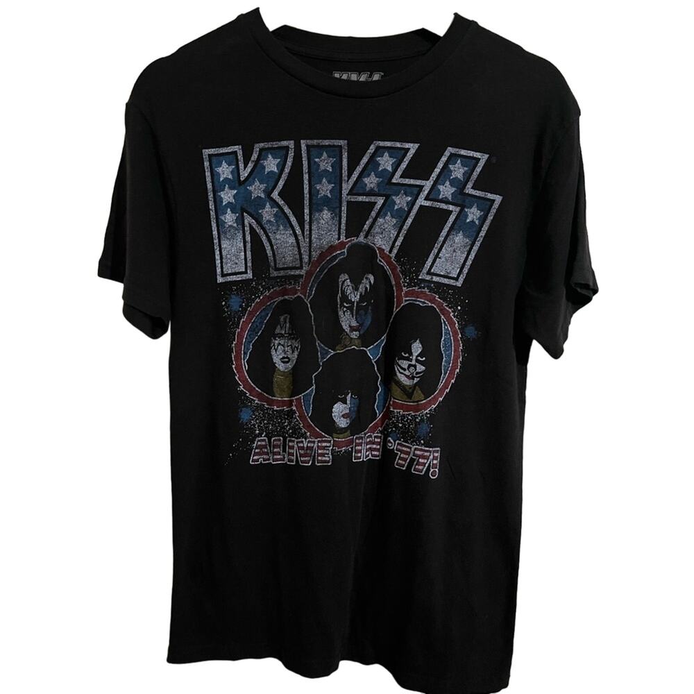 KISS 2020 Rock Shirt Color Black. Size: Small